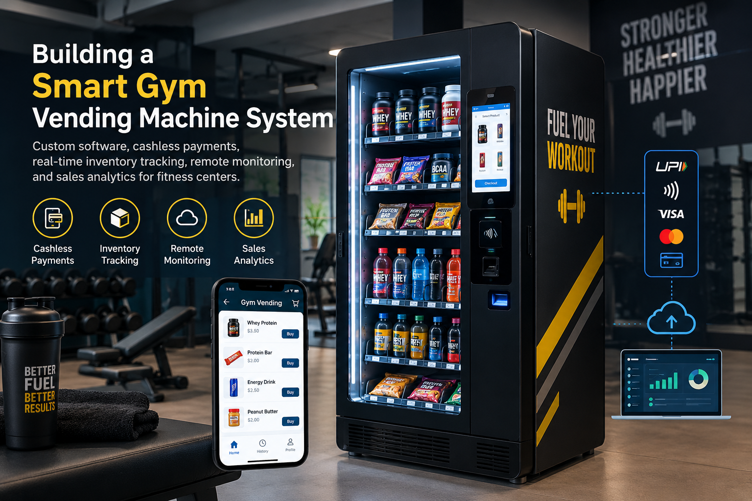 Building a Smart Gym Vending Machine System