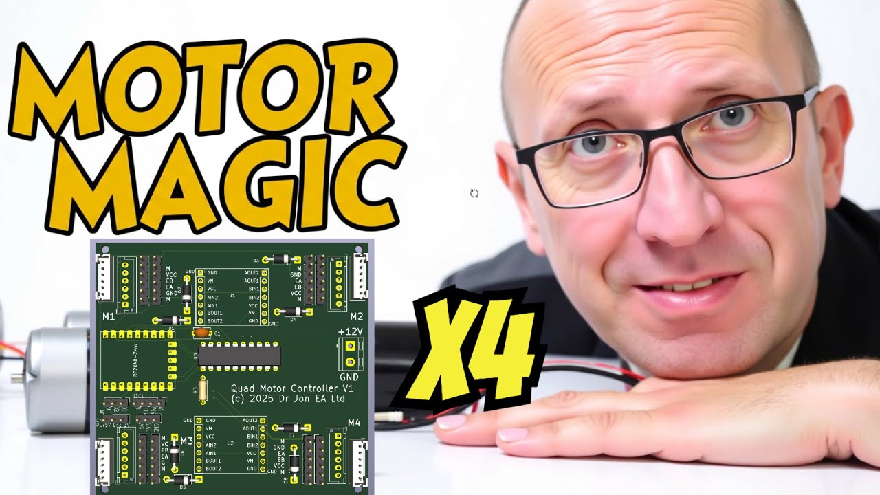 RP2040 Quad Motor Controller