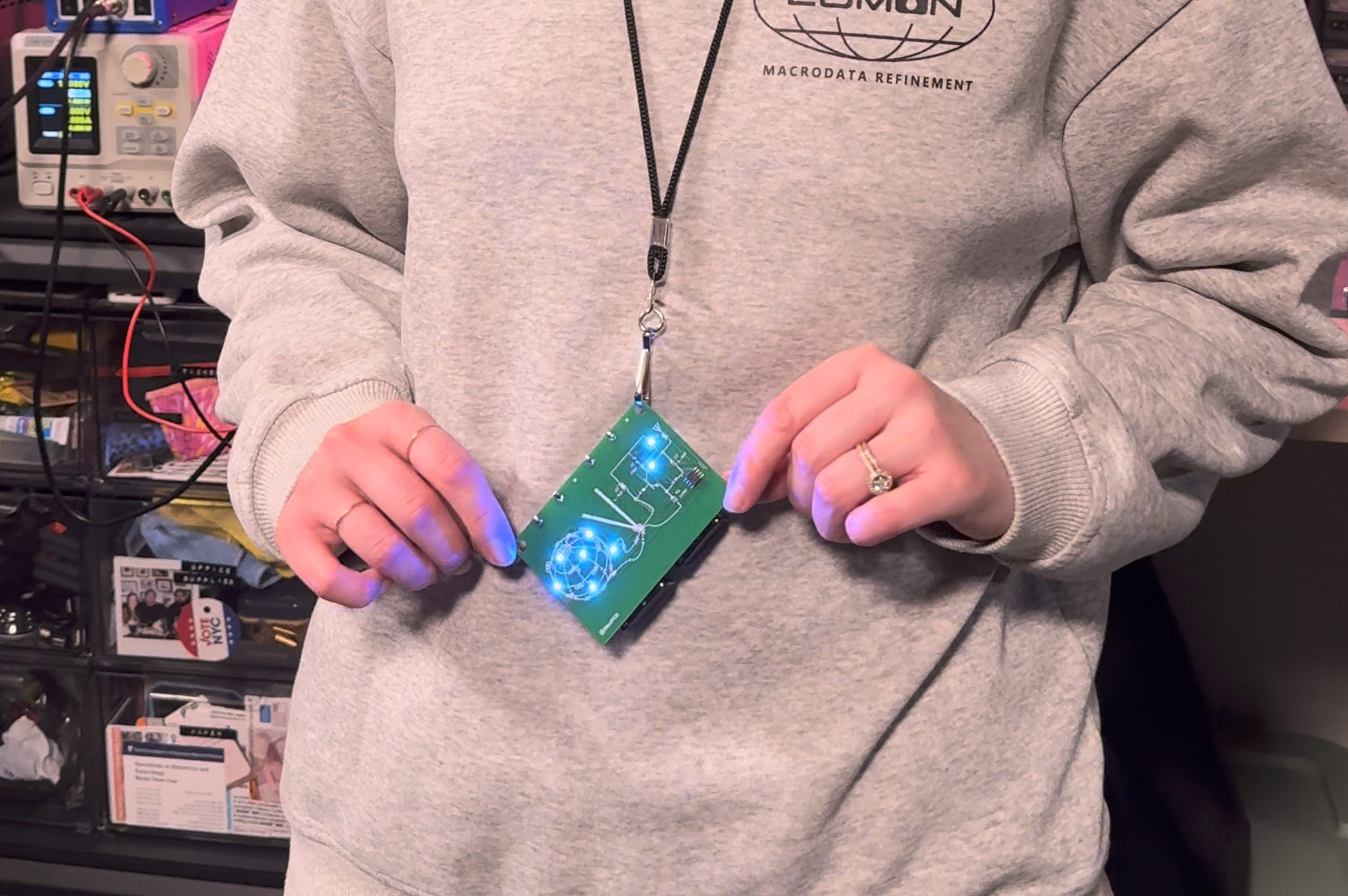 Knitronics Add-on Badge for Open Sauce 2026 